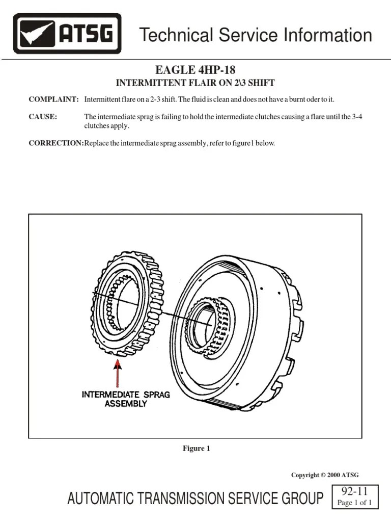 Technical Service Information Automatic Transmission Service Group PDF