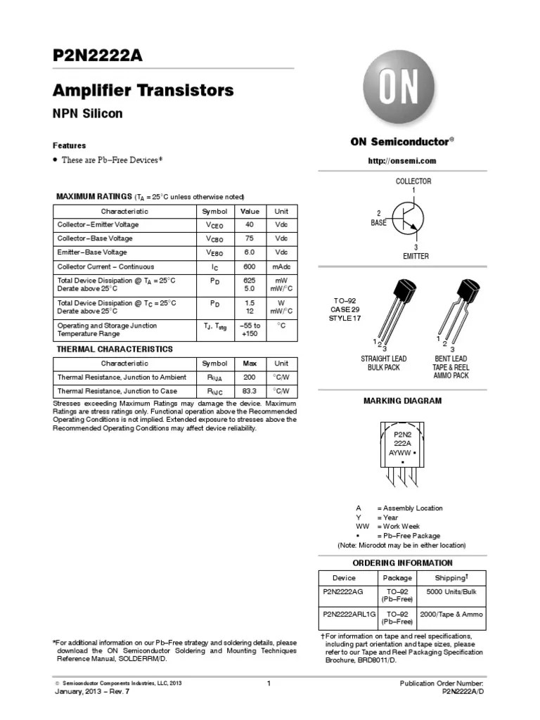 1 PDFsam P2N2222AD PDF Bipolar Junction Transistor Physical Sciences