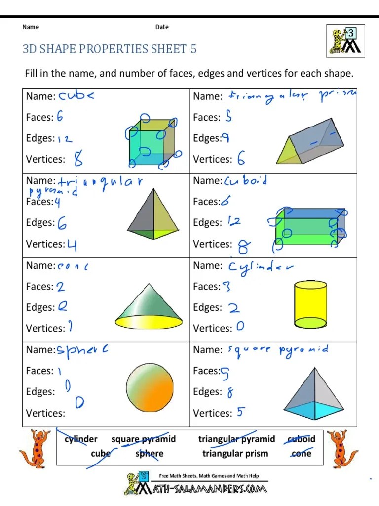 3d Shape Properties 5 PDF