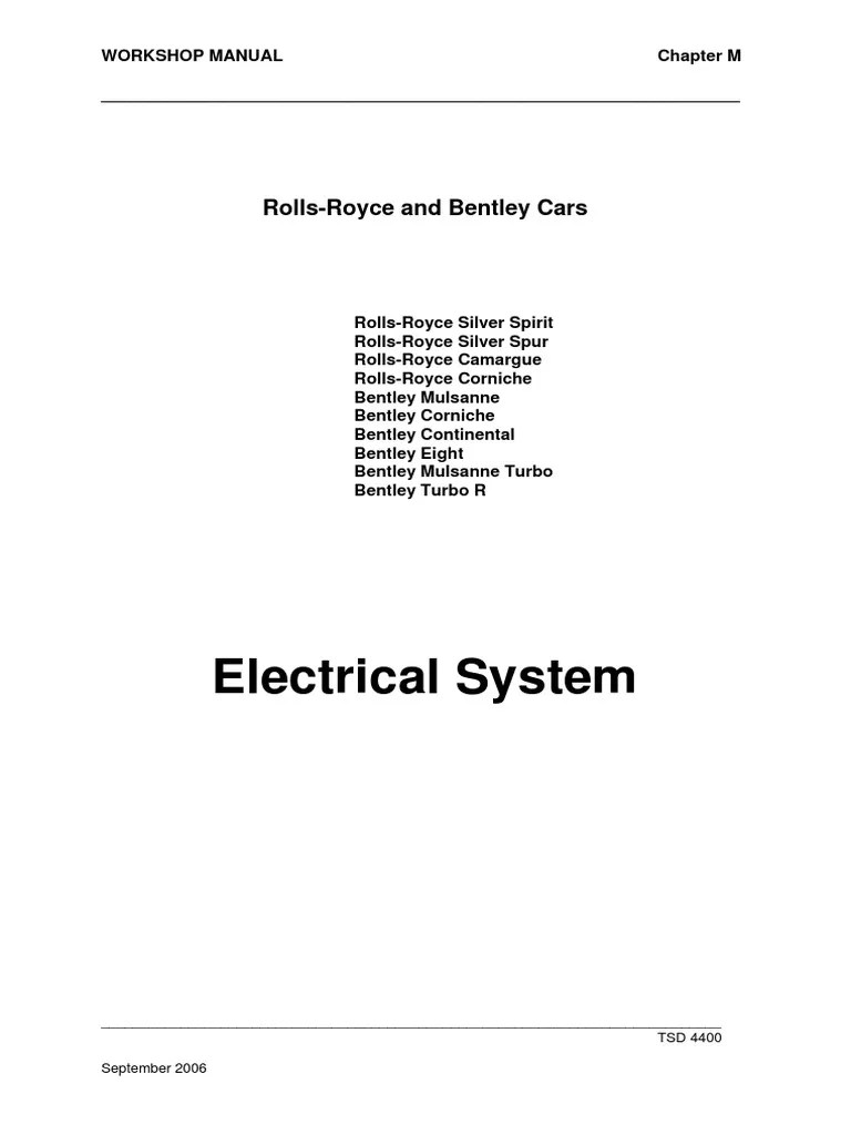 Fusibles y Relñes Rolls Royce Silver Spur | PDF | Electrical Connector