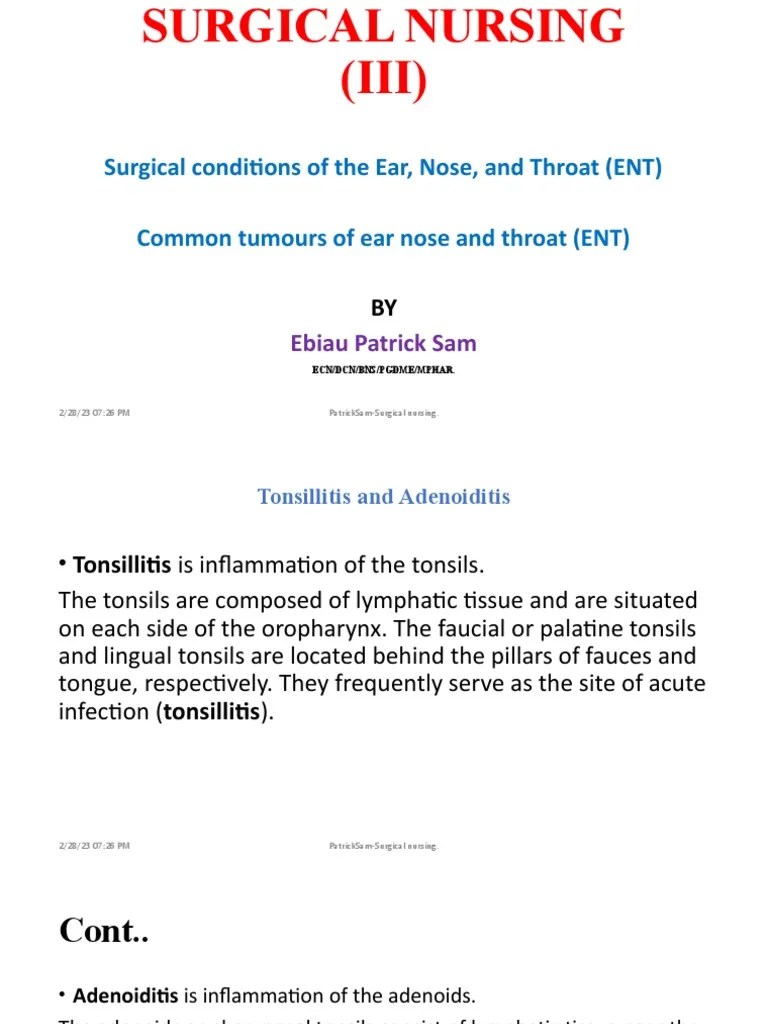 Surgical Nursing (III) PDF Allergy Inflammation