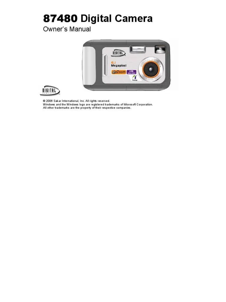 Digital Concepts 6.1 Megapixel Camera87480 Secure Digital Camera