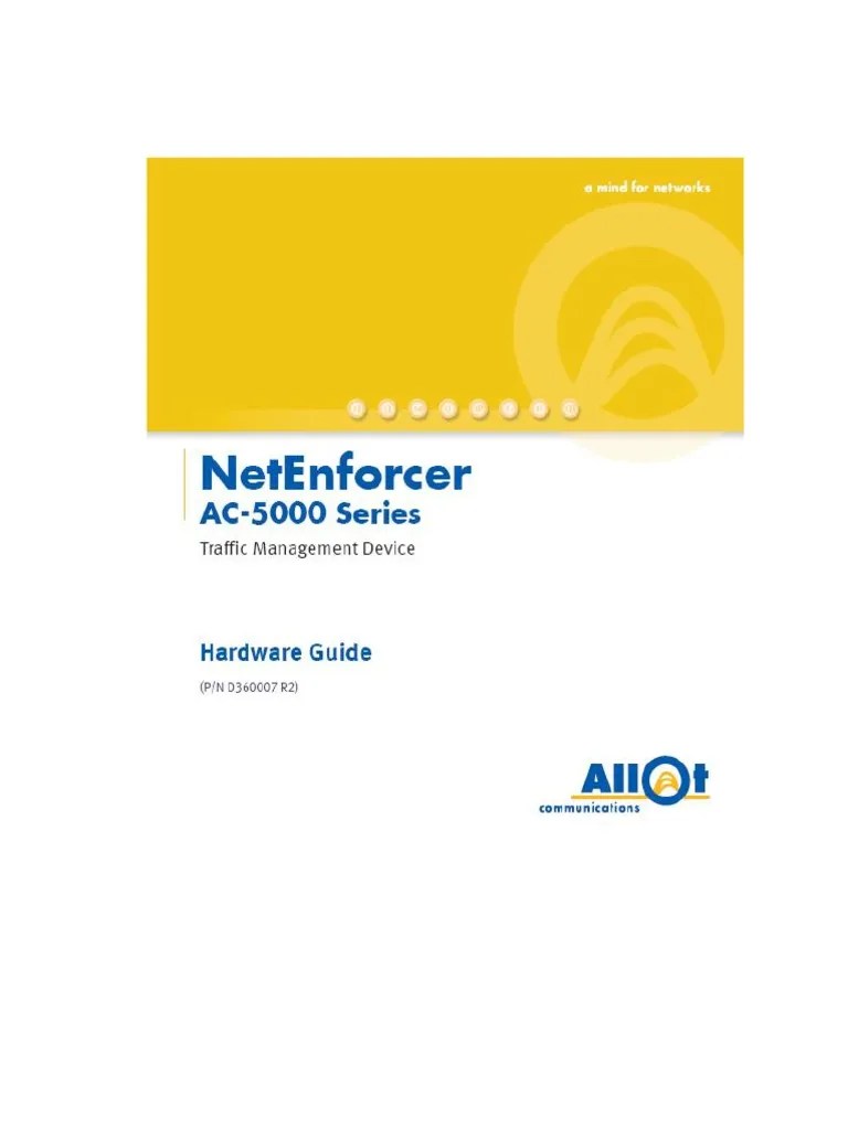 AC5000 Hardware Guide R2 AOS10.1.1 PDF Electronics Information And Communications