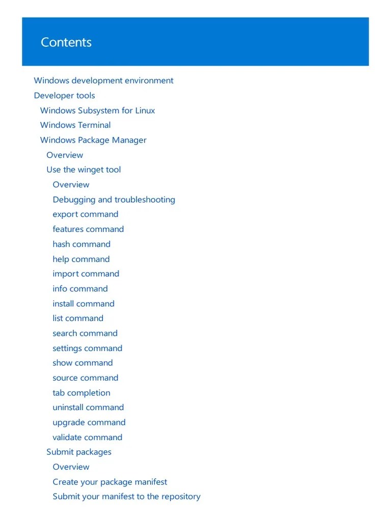Windows Development Environment PDF Microsoft Windows Windows 10