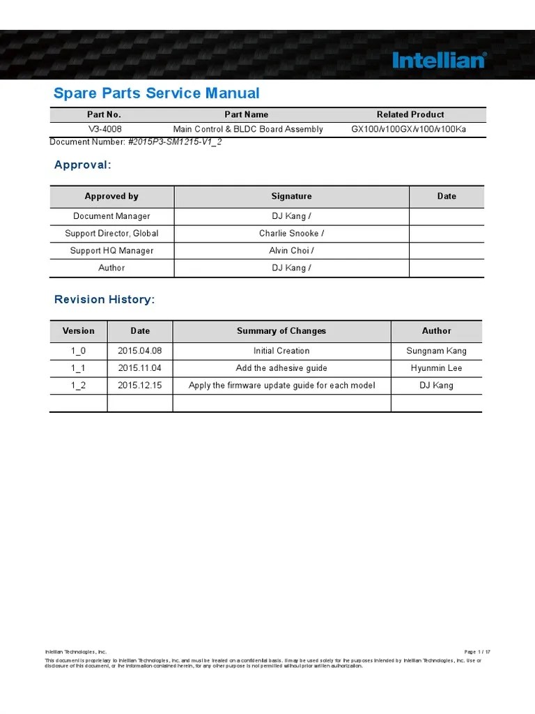 Intellian v100 MCU Service Manual PDF Usb Flash Drive Computer File