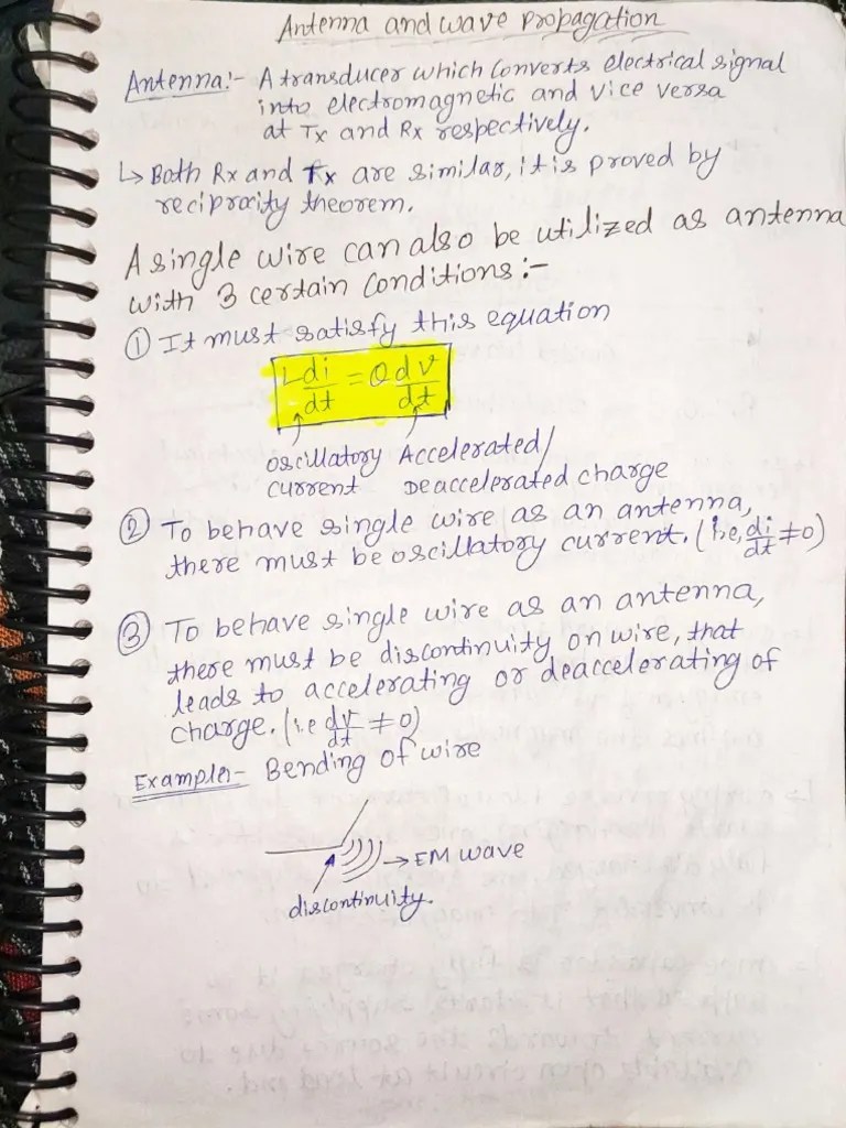 ANTENNA and Wave Propagation PDF Radio Waves