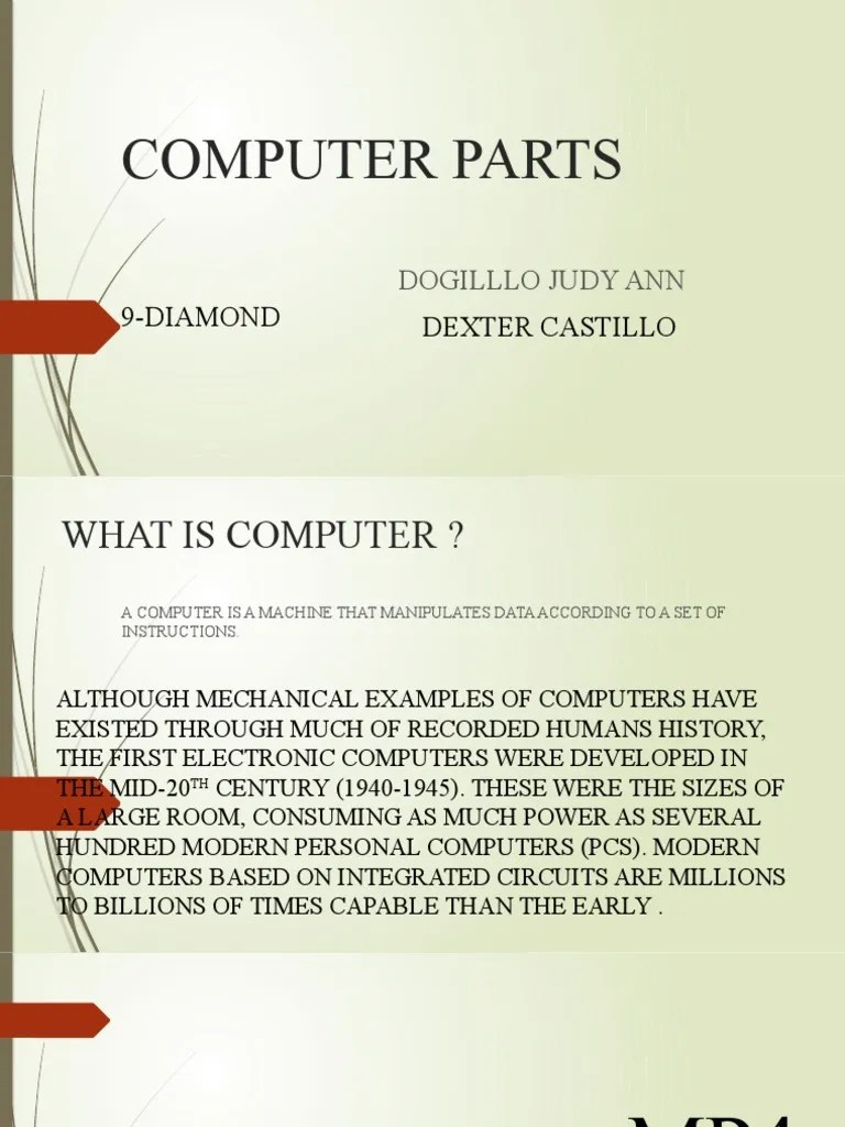Computer Parts PDF