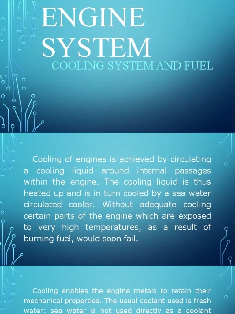 An InDepth Look at Marine Engine Cooling Systems Fresh Water, Sea