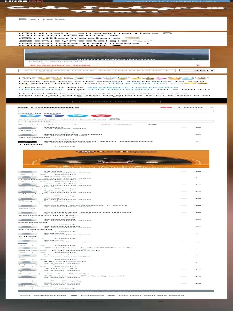 Cute Instagram Names Generator ― LingoJam.pdf PDF