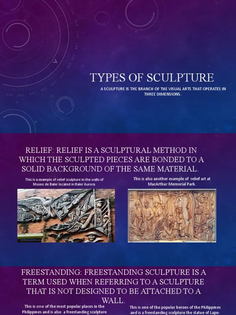 Types of Sculpture PDF