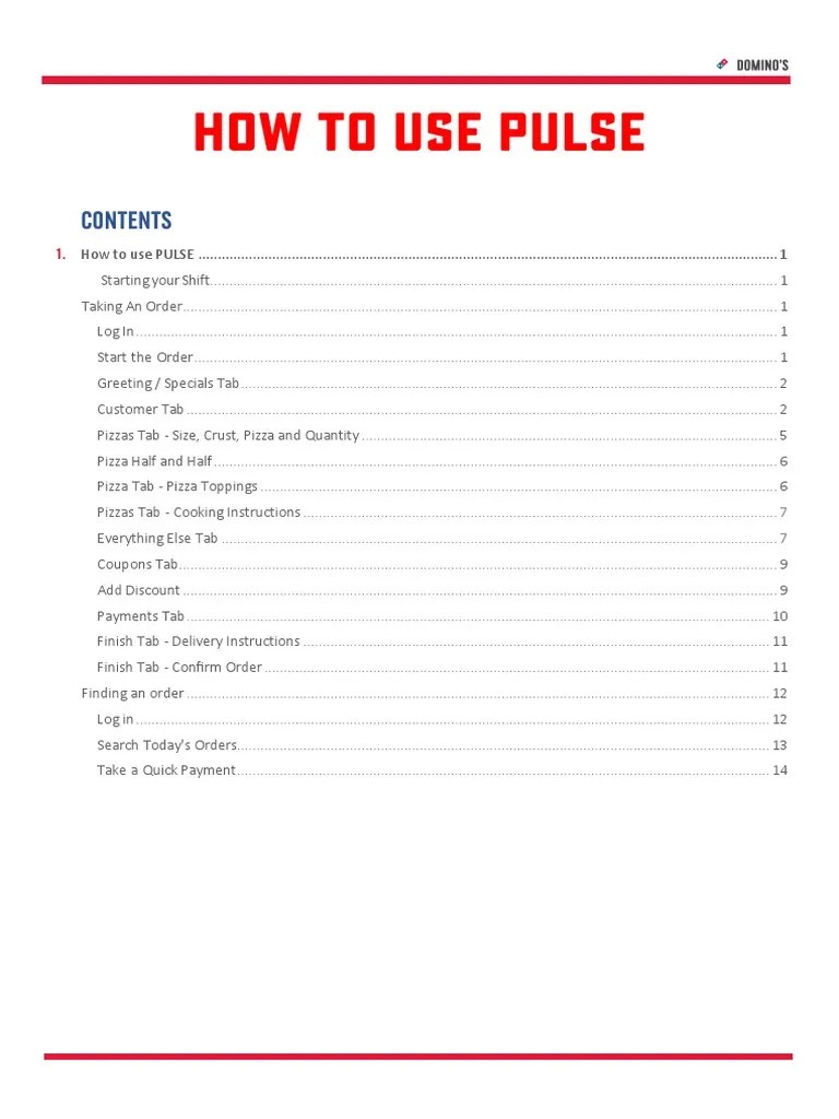 Lv1 How To Use PULSE PDF Cash Receipt