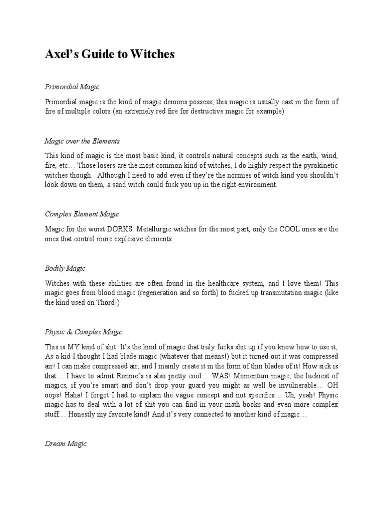 Guide To Magic | PDF