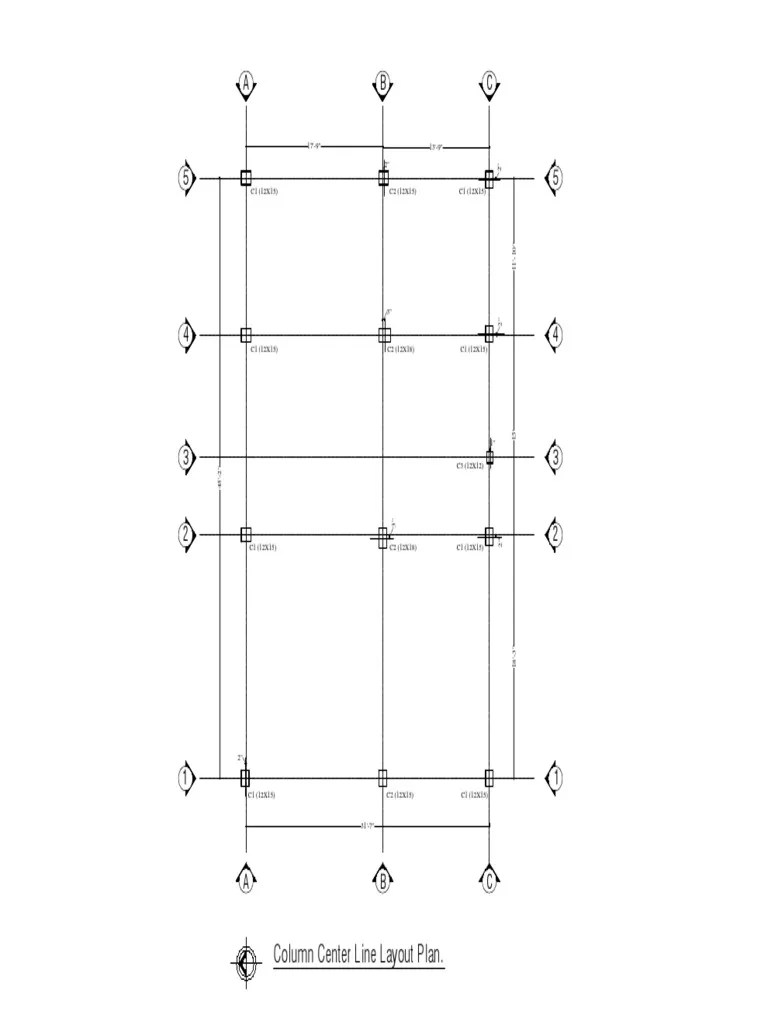 Column Centerline PDF