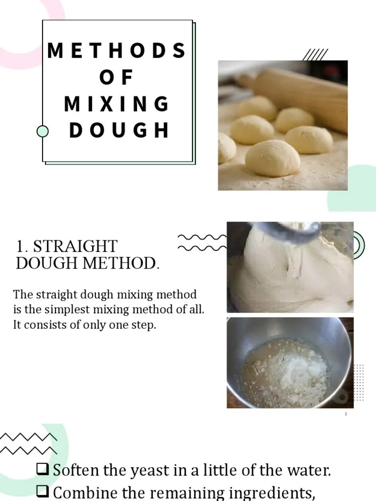 Methods of Mixing Dough PDF