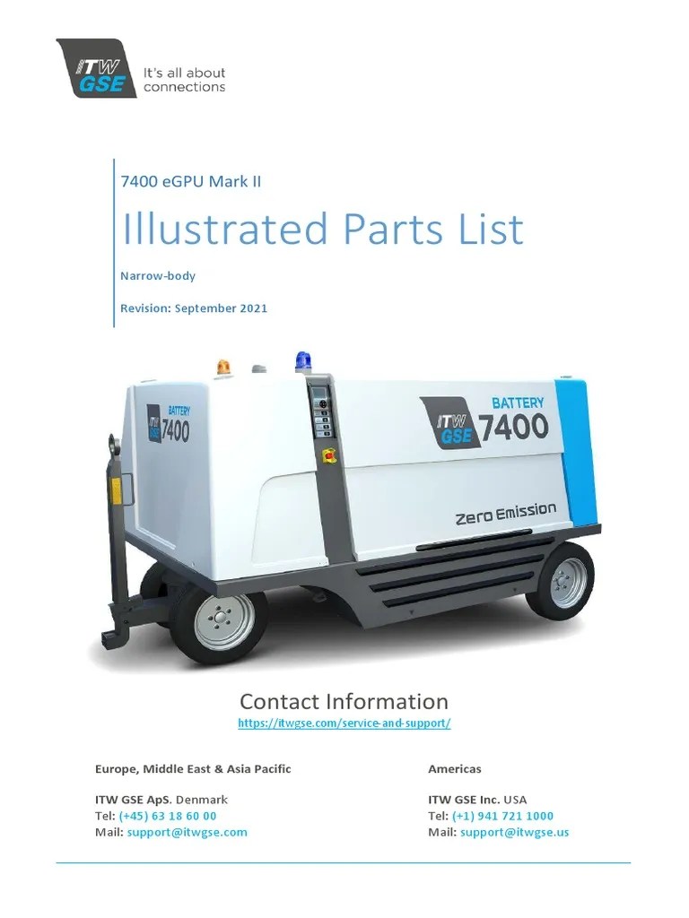 7400 eGPU MKII Illustrated Parts List | PDF | Power Electronics