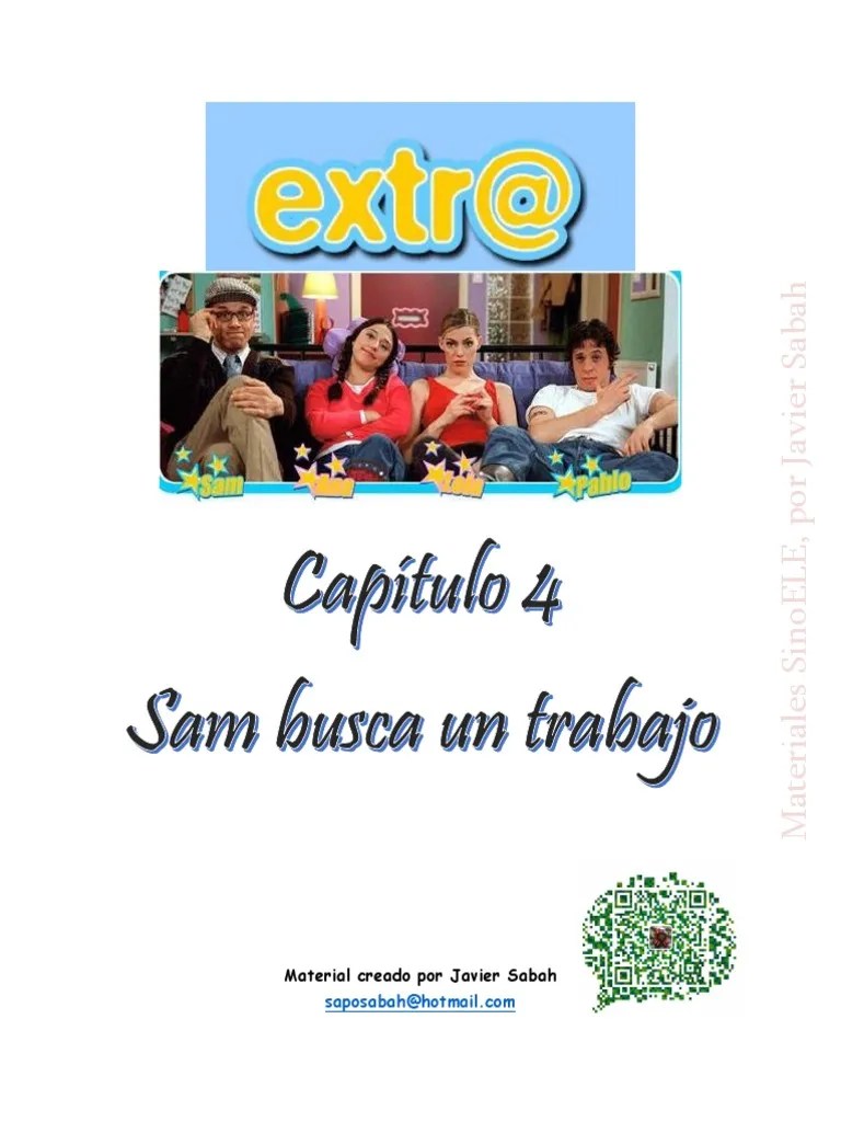 Extr 4 Sam Busca Un Trabajo PDF Alimentos Cocina