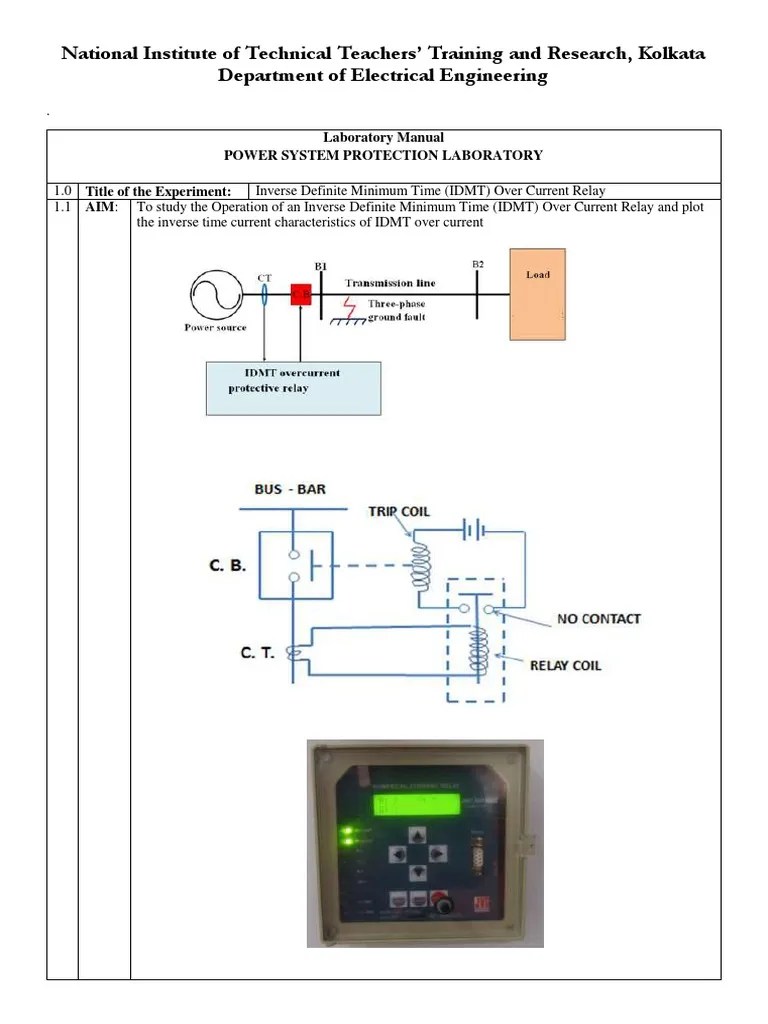 ManualRelay Setting PDF Relay Power Engineering