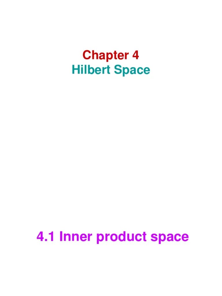 The Geometry of Hilbert Spaces Properties of Projections onto Convex