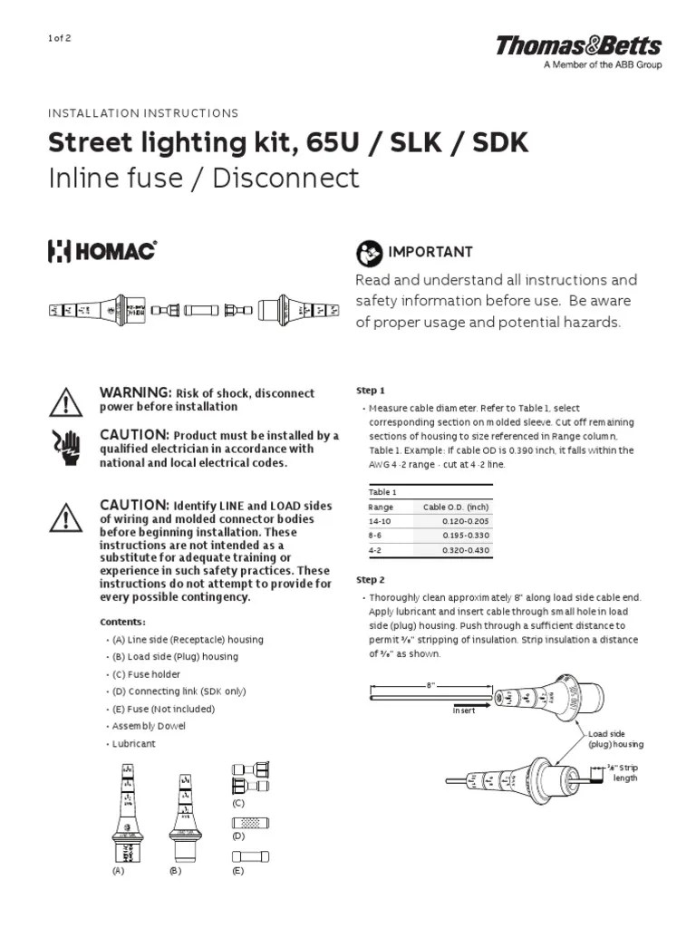 Procédure Installation Des PorteFusibles PDF Electrical Connector