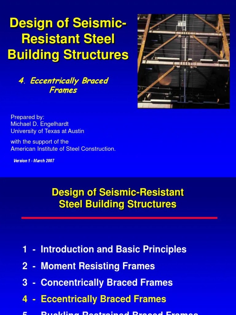 AISC_Seismic_DesignModule4Eccentrically_Braced_Frames PDF