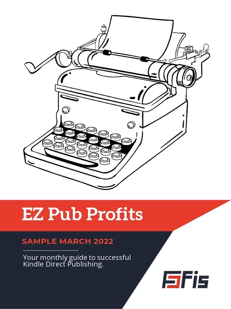 EZ Pub Profits Sample March 2022 PDF