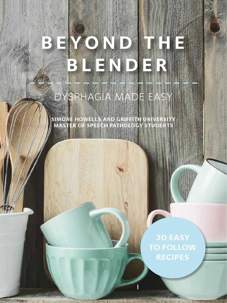 Dysphagia Made Easy 30 Easy To Follow Recipes PDF Foods Nutrition