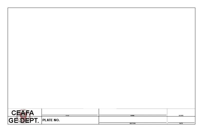 Engg Draw Template PDF