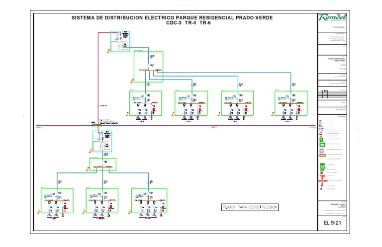 El 9-21 Diagrama Unifilar CDC-3 PV - 10 Jun 2014 | PDF | Ingenieria