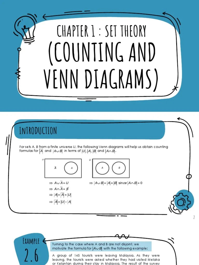 Counting and Venn Diagrams | PDF | Mathematical Logic | Mathematical