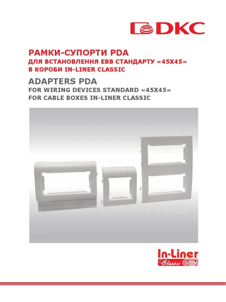 Adapters PDA InLiner Classic PDF