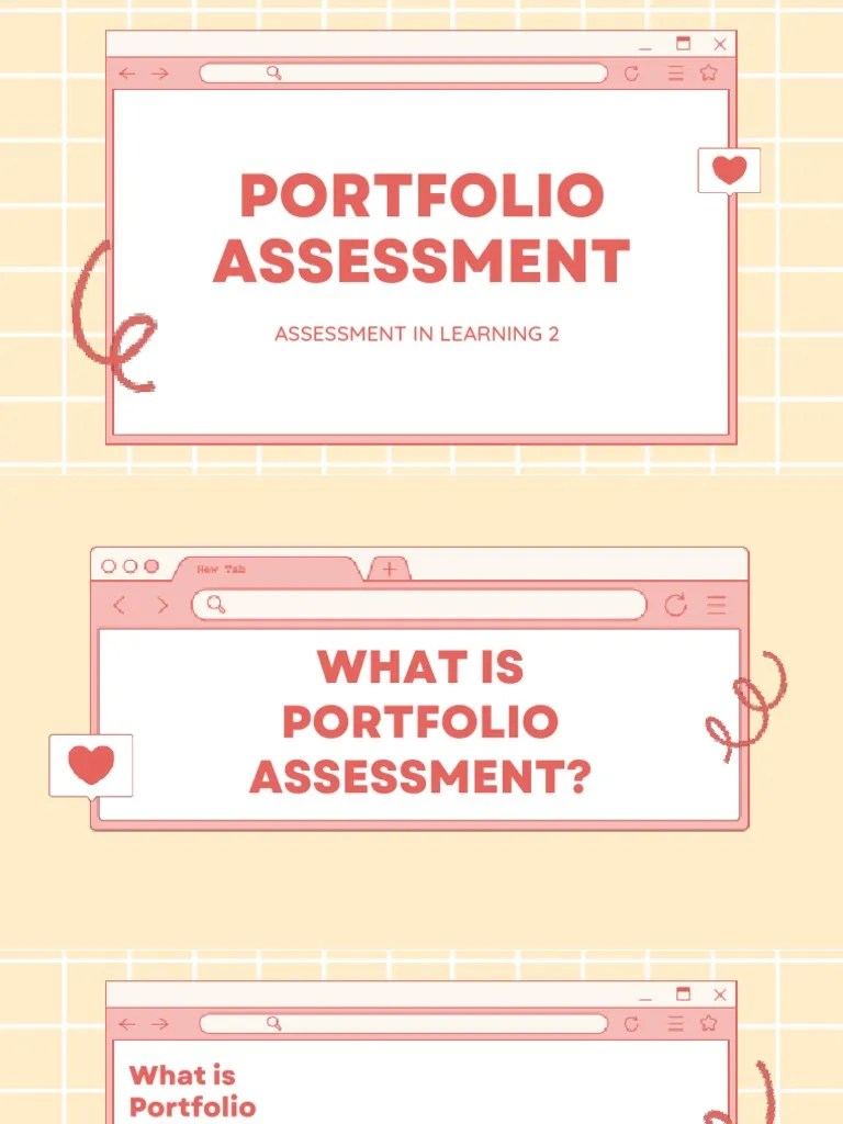 Portfolio Assessment PDF