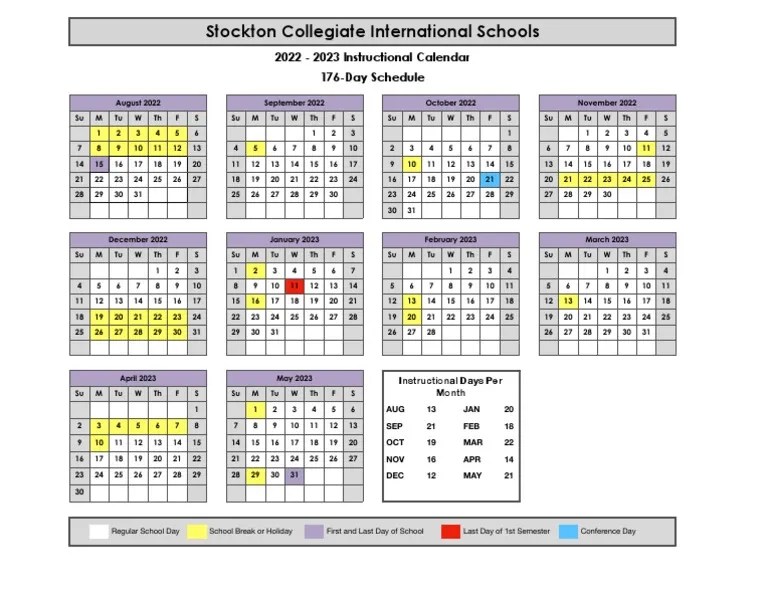 20222023 School Calendar PDF