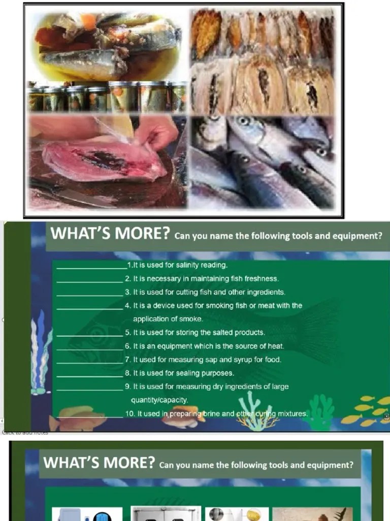 q3 Week 12 & 3 AFA 78 FISH FOOD PROCESSING PDF Pressure Cooking