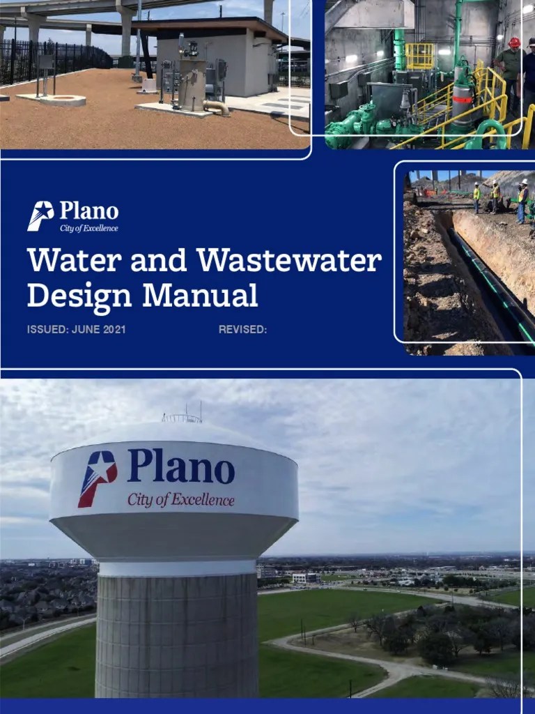 Water and Wastewater Design Manual PDF