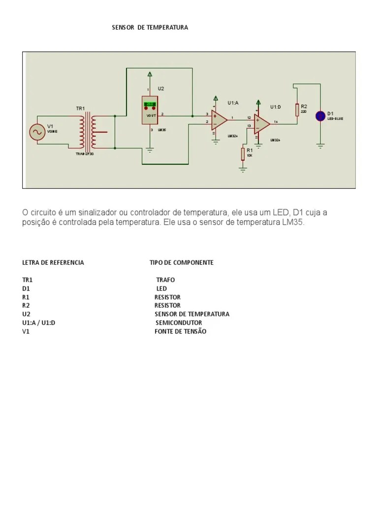 Sensor de Temperatura | PDF
