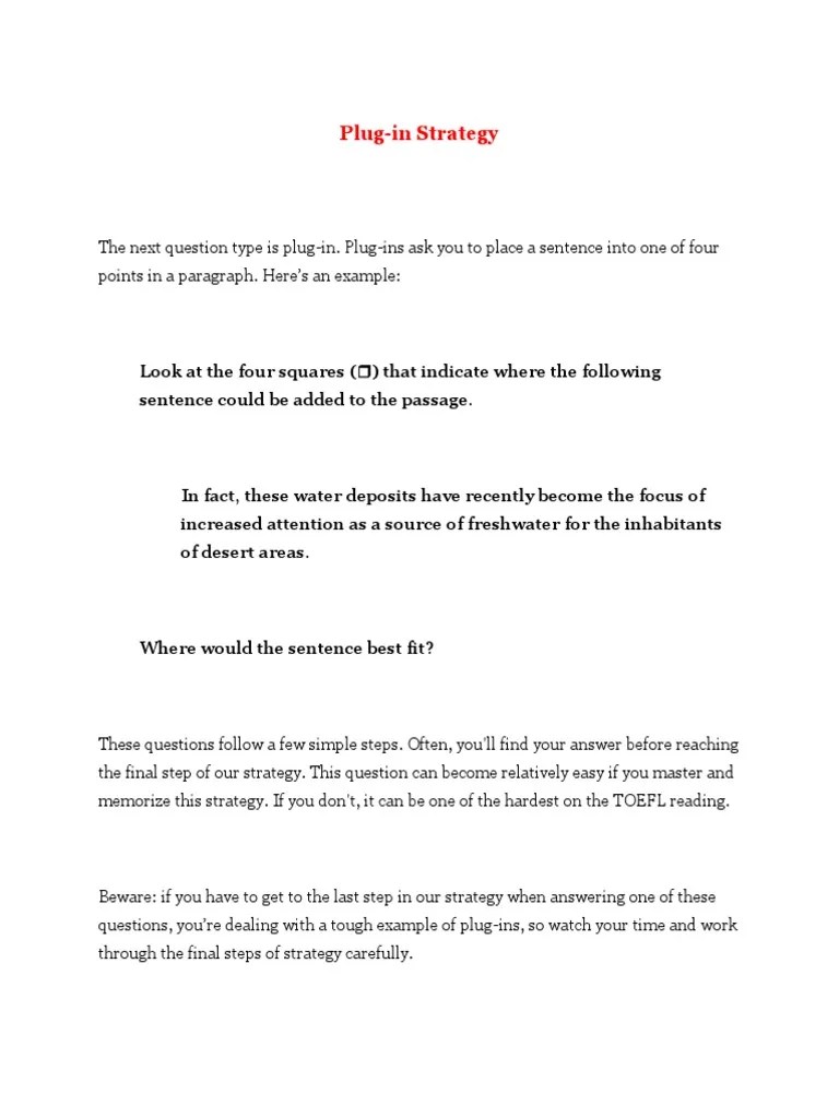 Plug PDF Question English Language