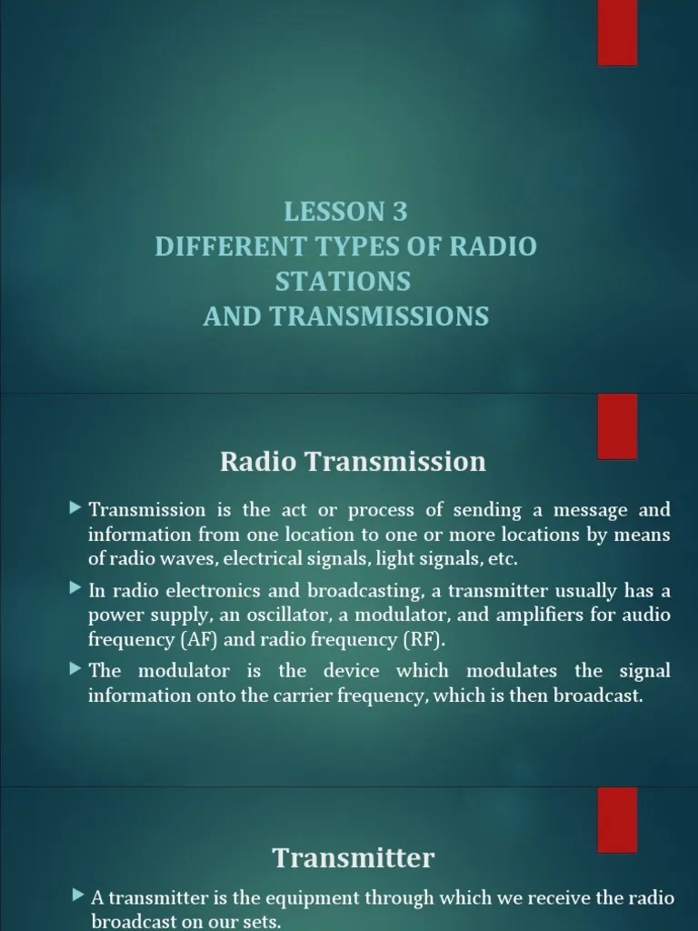 Understanding Radio Transmission A Comprehensive Guide to AM, FM