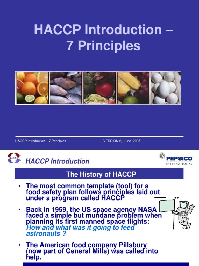 HACCP IntroductionRefresher Training Hazard Analysis