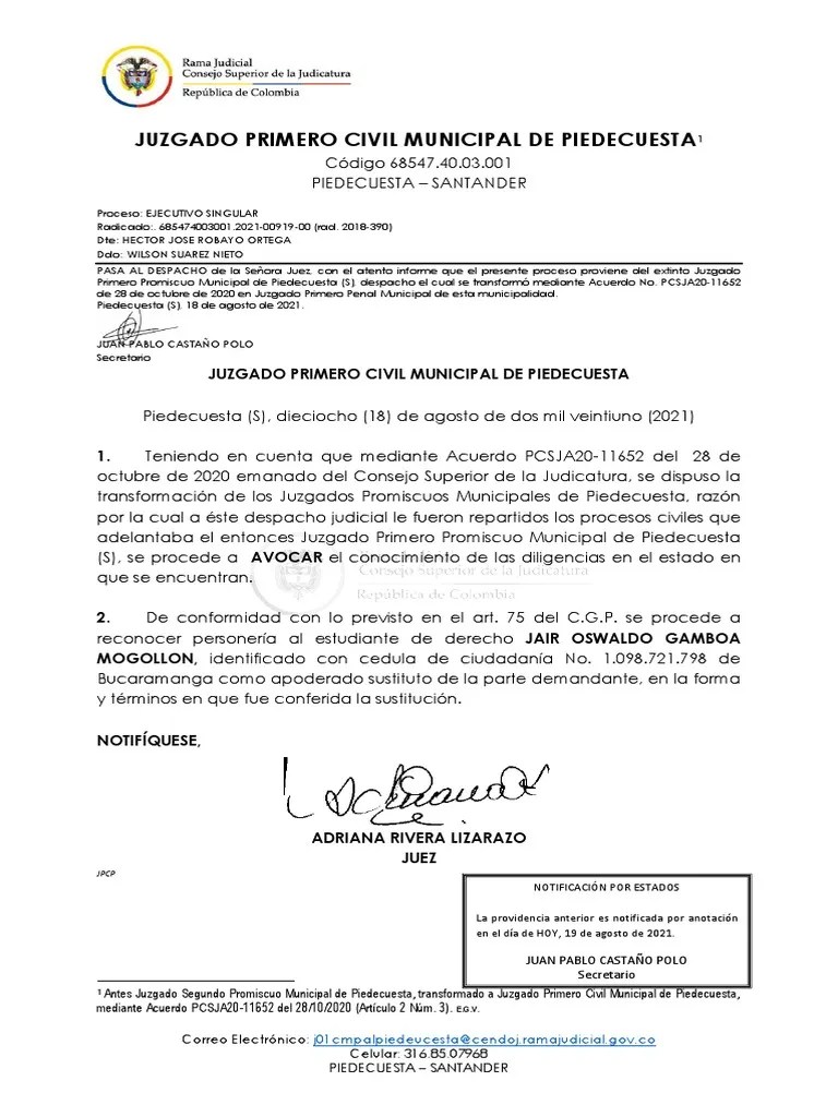 0005 Auto AVOCA CONOCIMIENTO ACEPTA SUSTITUCI+ôN PDF
