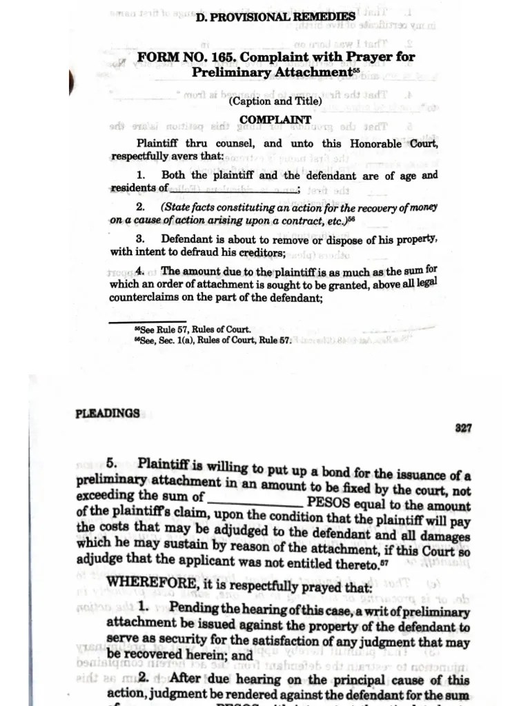 Legforms Prov Rem Documents PDF