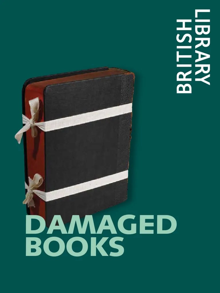 Damaged Books Preservation Guide PDF Books Bookbinding