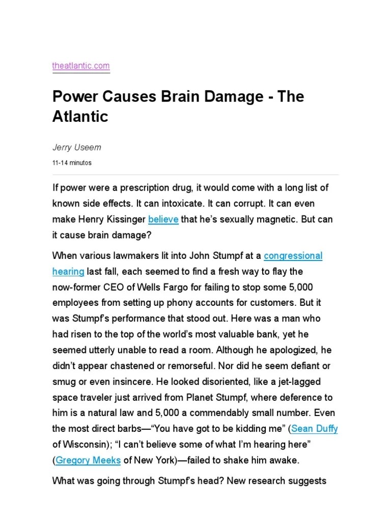 How Power Affects the Brain and Can Lead to Poor DecisionMaking PDF Empathy Winston Churchill