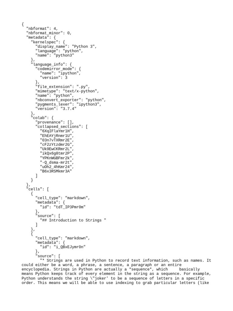 Introduction To Strings PDF String Science) Metadata