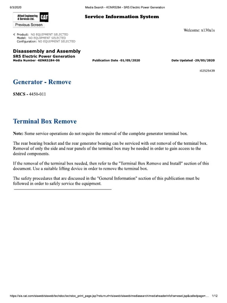 Generator Remove PDF | PDF