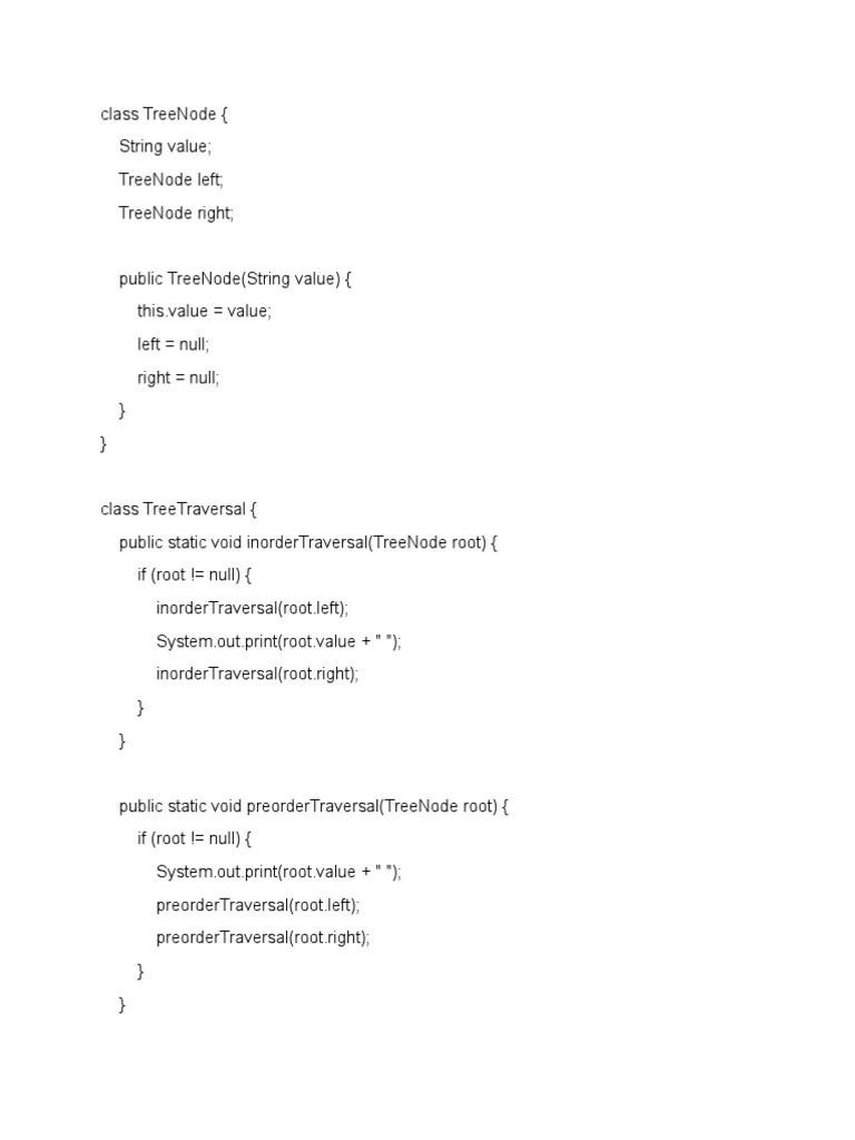 Tree Nodes Java Language PDF
