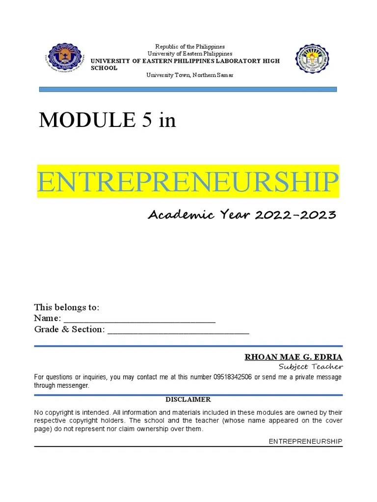 Lesson 2 in ENTREP | PDF | Business Plan | Brand