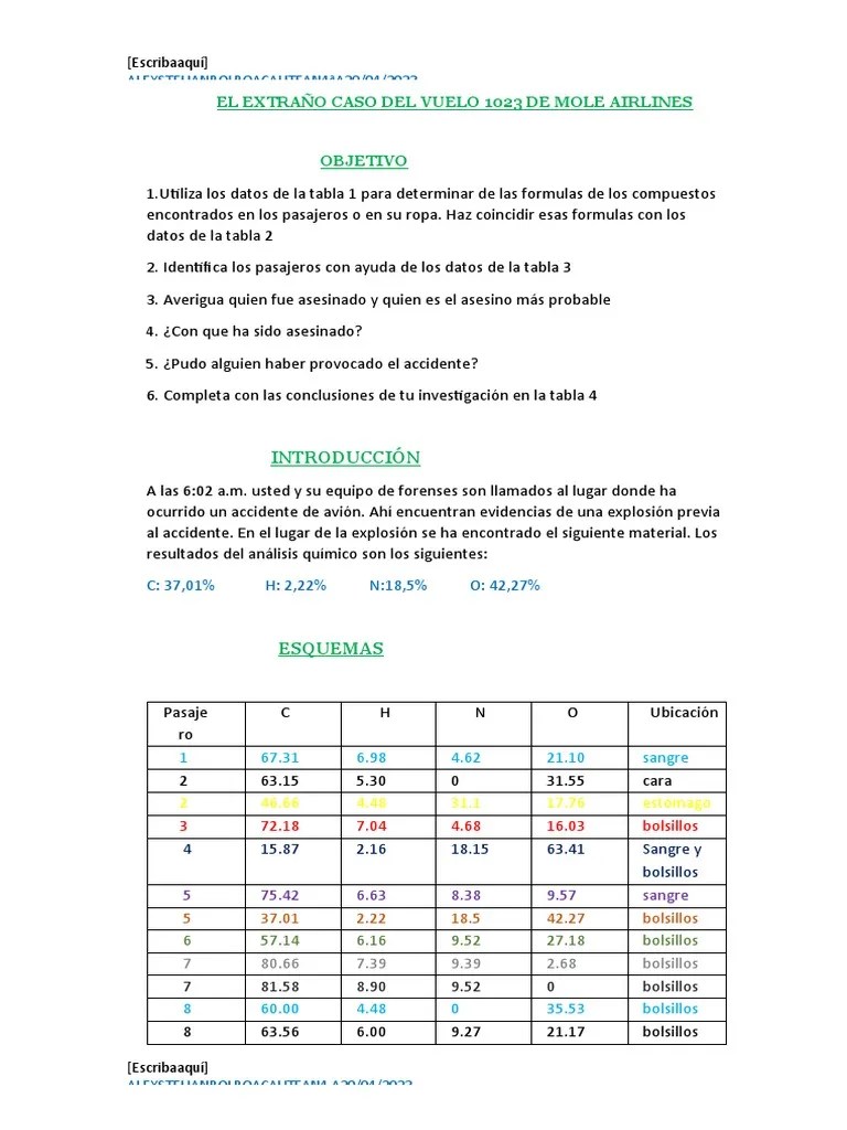El Extrano Caso Del Vuelo 1023 de Mole Airlines 1 PDF