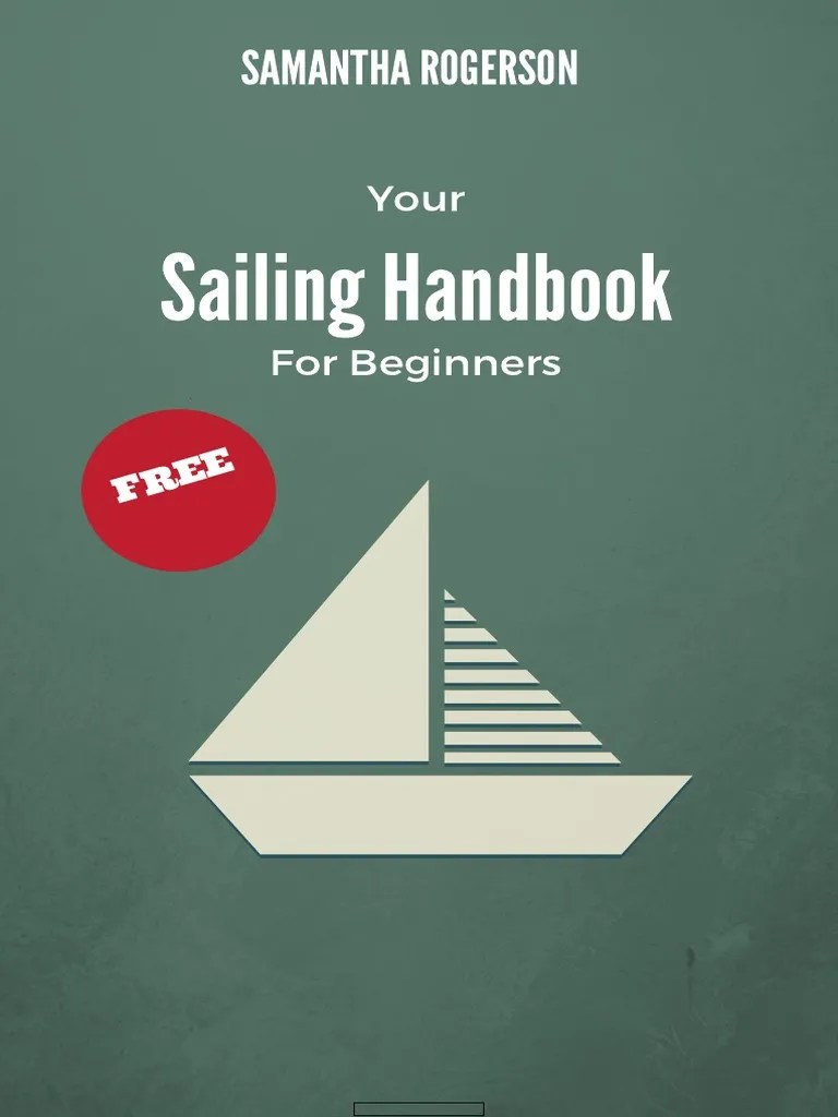 Your Sailing Handbook For Beginners PDF Knot Sailing Ships