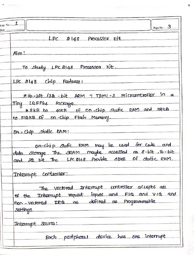 Embedded System Record PDF