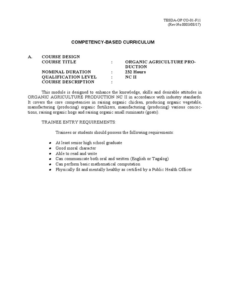 TesdaOpCo01F11 CBC PDF Information Reflective Practice